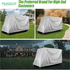 Wasserdichte Golfwagenabdeckung für 6-Sitzer aus 420D Oxford-Gewebe, universell einsetzbar