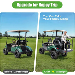 Klappbarer Rücksitz für Golfwagen für Yamaha G29/Drive 2007-2016