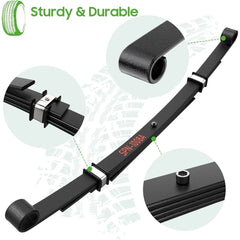 Hochleistungs-Hinterfederungssatz mit 4 Blattfedern für Club Car DS Golfwagen