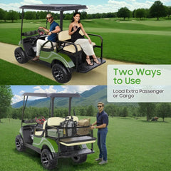 Rücksitz-Klappset für Yamaha Drive 2 Golfwagen ab Baujahr 2017