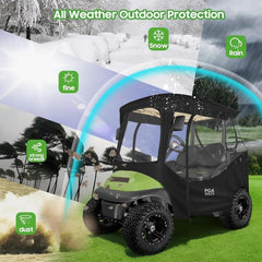 Golf Cart Enclosure for Club Car DS Precedent 2 Passenger