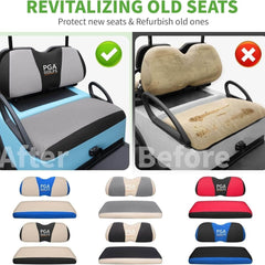 Golfwagen-Sitzbezug passend für Yamaha & Club Car Precedent Original-Vordersitz