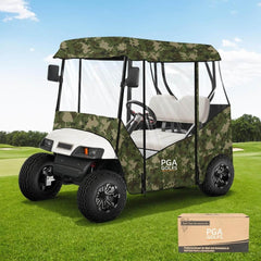 Golf Cart Enclosure Protection for Club Car & EZGO 2-Passenger