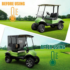 Golf Cart SunShade Cover for Yamaha G29 UV & Heat Resistant 2-Passenger