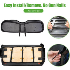 Golfwagen-Sitzbezug aus Leder für EZGO TXT, Club Car Precedent