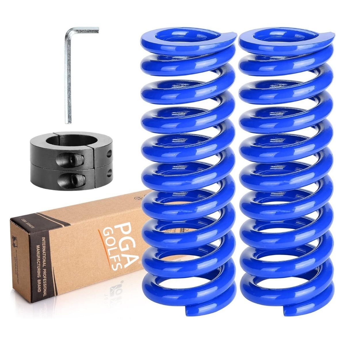 Golf Cart Rear Coil Spring Shocks Heavy Duty For Yamaha G14/G16/G19/G20/G22/G29 Drive 2007-2016