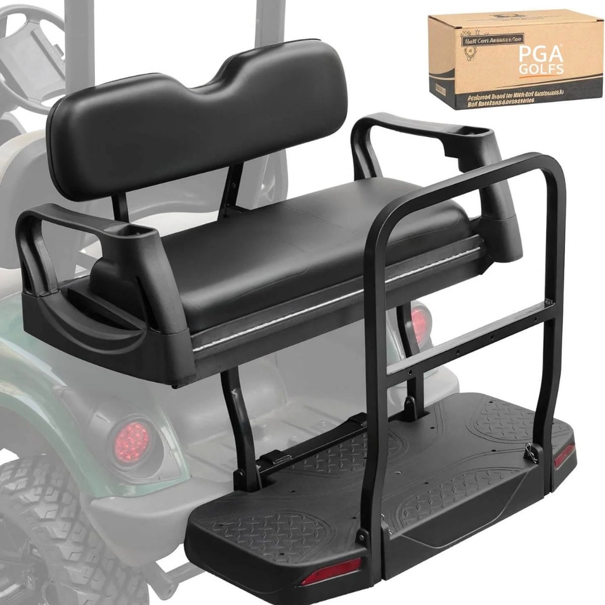 Golf Cart Flip Rear Seat for Yamaha G29/Drive 2007-2016