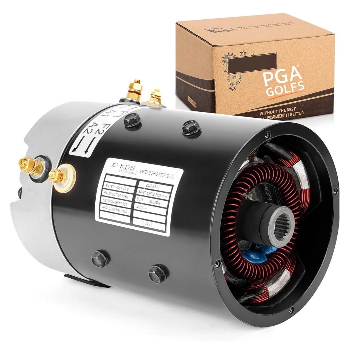 Golf Cart 48V Electric Motor for EZGO TXT 2010-Up/T48/ Freedom