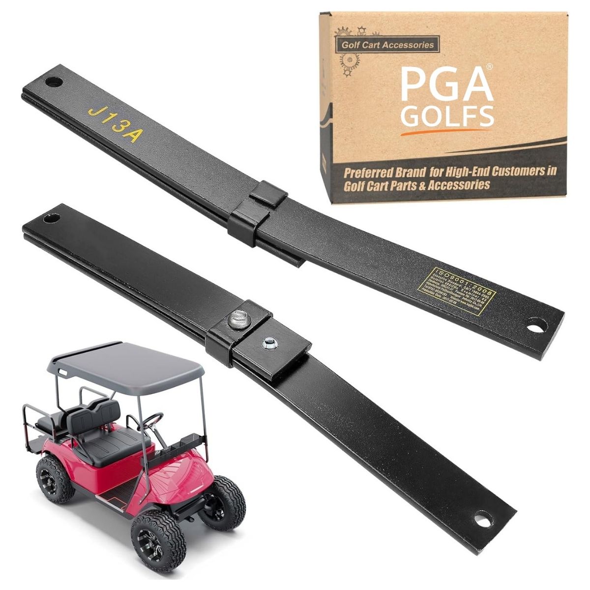 Golf Cart Front Leaf Spring Anti-Rust Only For EZGO TXT