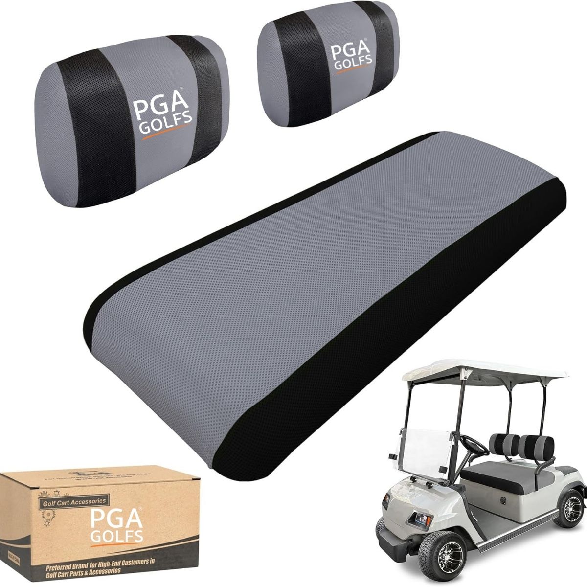 Golf Cart Seat Cover For Yamaha Club Car EZGO