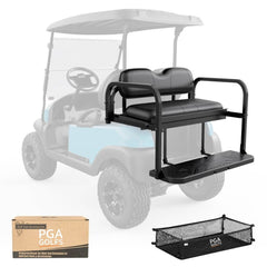 Golf Cart Flip Back Seat Kit for Club Car Precedent, Tempo, Onward