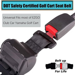 Golf Cart Seat Belts Kit Universal