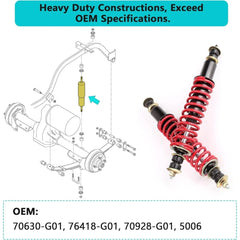 Golf Cart Shock Absorber Heavy Duty For EZGO TXT Medalist