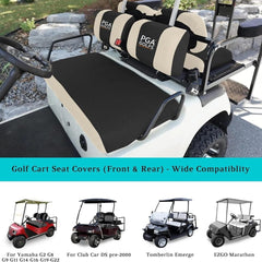 Golf Car Seat Cover Set for Yamaha G2-G22 and Club Car DS Pre-2000