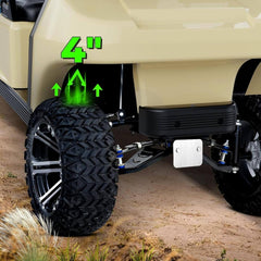 Golfwagen-Höherlegungssatz 6" Doppel-A-Arm für Club Car DS Elektro- oder Gasantrieb