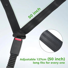 Golf Cart Seat Belts Kit for EZGO TXT & Club Car DS/Precedent 3-Point Retractable