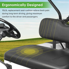 Golf Cart Front Seat and Backrest Fits EZGO TXT