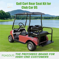 180° Flip Golf Cart Rear Seat for Club Car DS