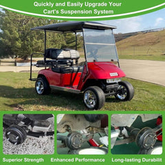 Hinterachs-3-Blattfeder-Kit für Golfwagen mit hochbelastbaren Buchsen und Hülsen für EZGO TXT 1995-2013