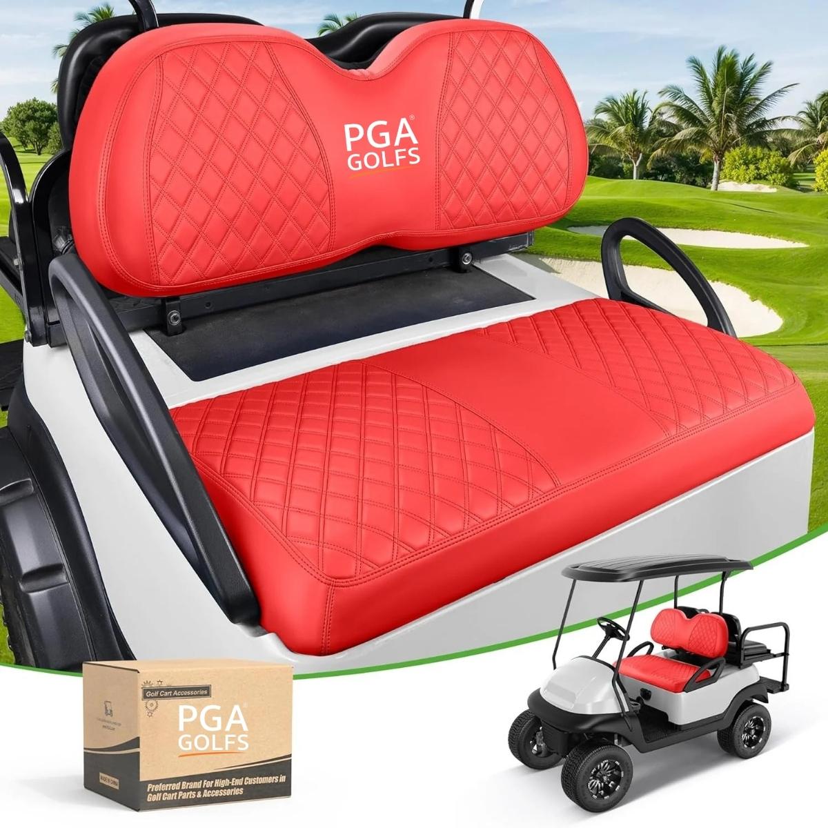 Golfwagen-Sitzbezug aus Leder für EZGO TXT, Club Car Precedent